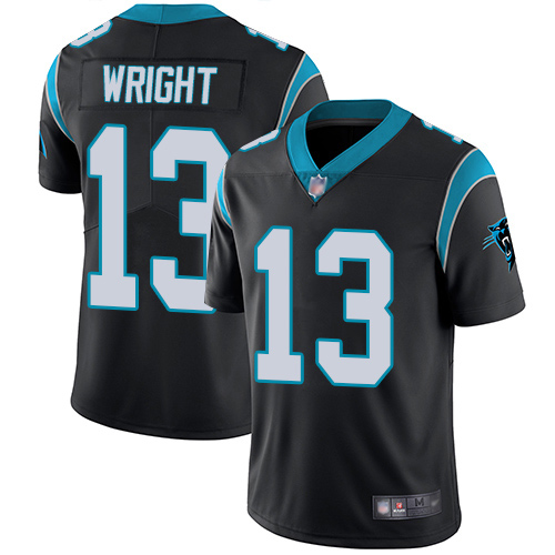 Carolina Panthers Limited Black Youth Jarius Wright Home Jersey NFL Football 13 Vapor Untouchable